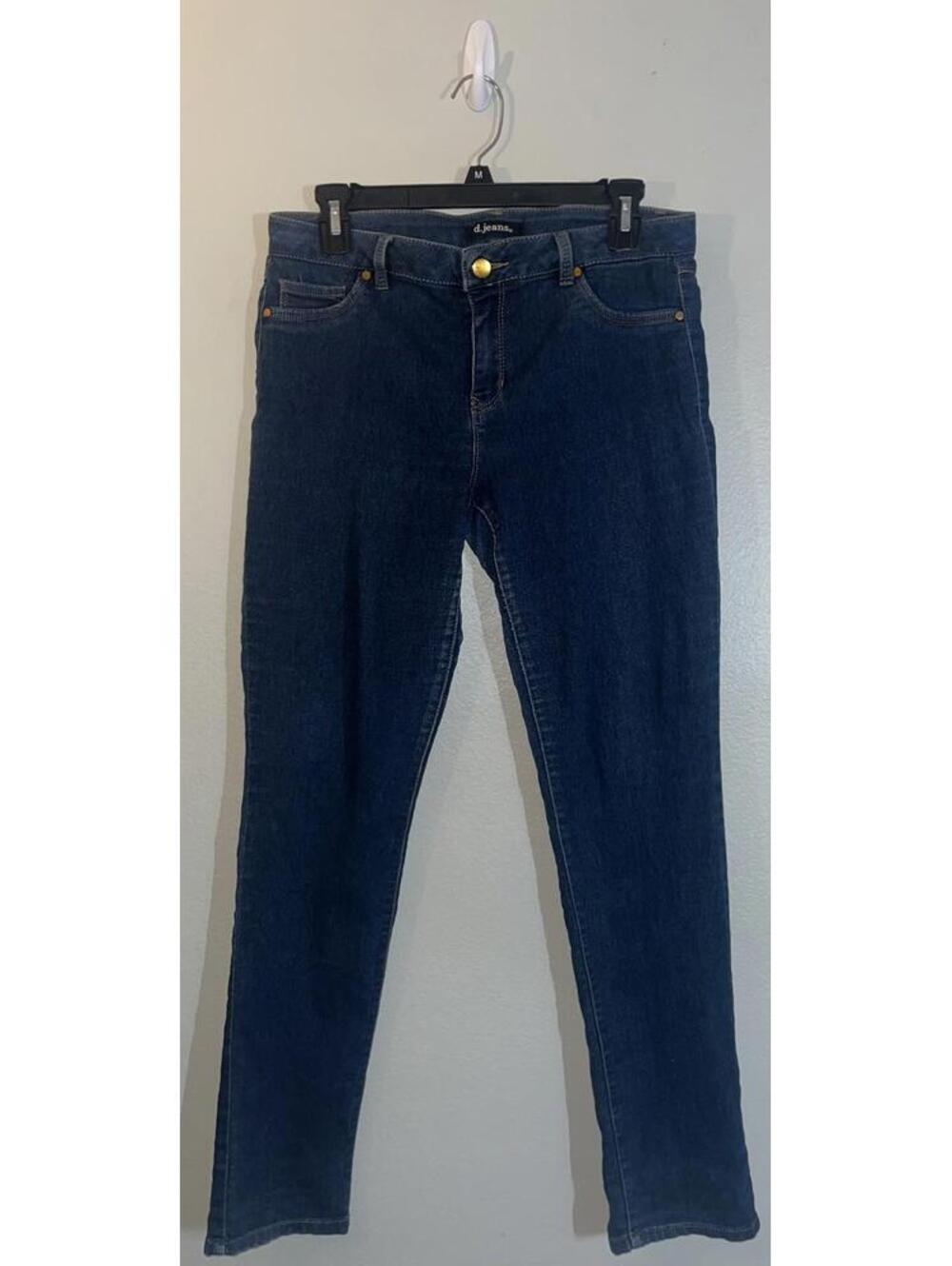 d. jeans Womens Size 6 Blue Wash Skinny Jeans Slim Fit Denim Pants